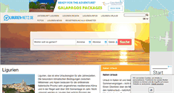 Desktop Screenshot of ligurien-netz.de